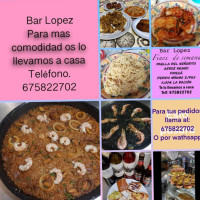 Restaurante Bar López food