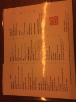 Momo Sushi Shack menu