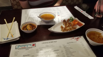 Sunny's Sushi menu