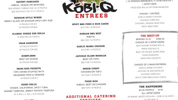 Kobi-q menu