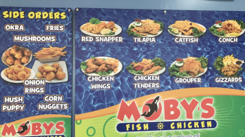 Moby's Fish Chicken food