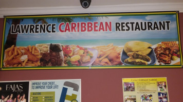Lawrence Caribbean menu