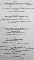 Joselito Casa de Comidas menu