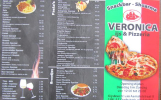 Snackbar Veronica Ijs Pizzeria food