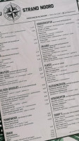 Strandpaviljoen Sint Maartenszee Noord menu