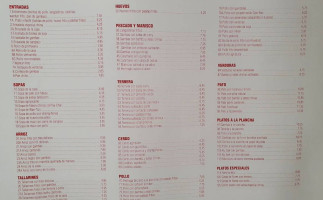 Dragon Chino III menu