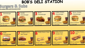 Bob's Deli Fans menu