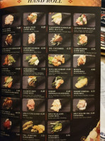 Mutsumi Sushi menu