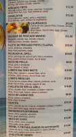El Barquito Restaurant menu