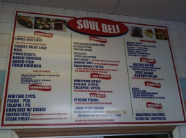 Hammonds Soul Deli menu