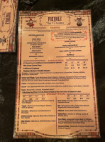 Foxhole Tap And Pizzeria menu