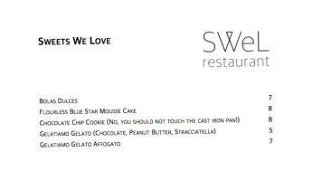 Swel menu
