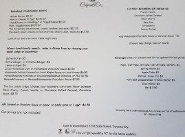 Crepes And Co Tc menu
