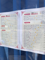 Restaurante Bateira menu