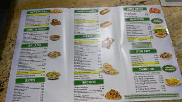 Rio's Coney Island menu