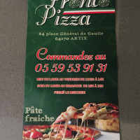 Pronto Pizzas food