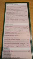 Mina's menu