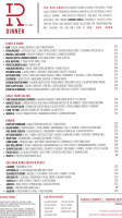 The Red Door menu
