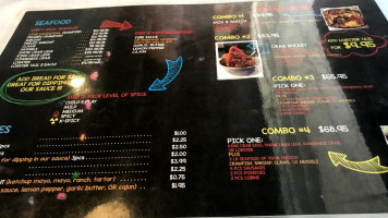 Fire Crab (the) menu