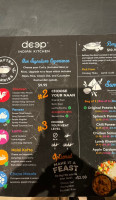 Deep Foods Inc. menu