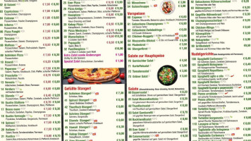 Ilzer Krone Pizzeria menu