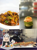 Simsim Sushi Wok food