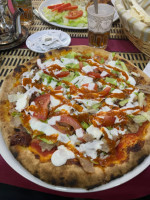 Marhaba Pizza Kebab food