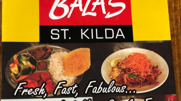 Bala's Cafe food