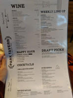 Park Tavern - Chicago menu