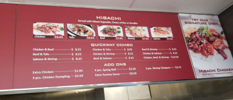 Quickway Japanese Hibachi food