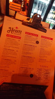 Heim Hamar menu