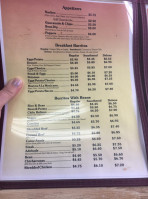 Senor Burritos menu