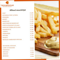 Familierestaurant Troubadour menu