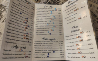 El Bomba menu