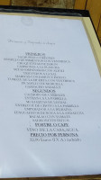 Serrano Fuenlabrada menu