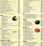 Crystal Fountain Chinese Restaurant menu
