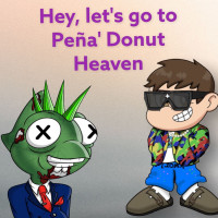 Pena's Donut Heaven Grill food