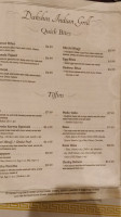 Dakshin Indian Grill menu