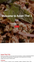 Mali Thai2go menu