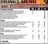 Crane Bar menu