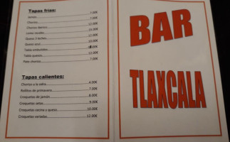 Tlaxcala menu