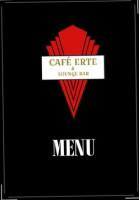 Cafe Erte Lounge food