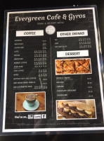 Evergreen Cafe And Gyro inside