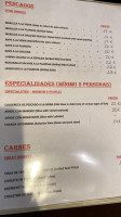Asturiano Lalin menu