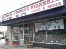 Famous George's Pizzaria outside