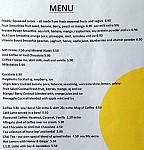 Corellis menu