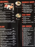 Yasai menu