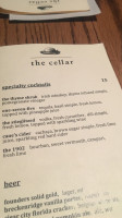 Beecher’s – The Cellar menu