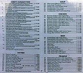 Condell Park Chinese Resturant menu
