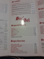 Creperie Suc'sel menu